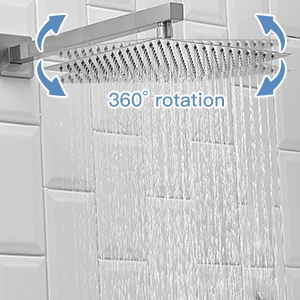 rain showerhead handheld shower bracket Air Injected Technology Air injected technology provide a high pressure shower for you. Saving water, cut off 30% of water bill and GreenEthernet.
