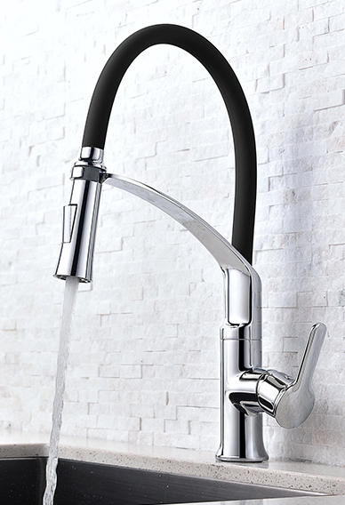 304 Stainless Steel pull out kitchen sink faucet