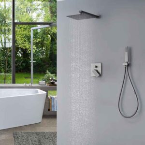 china foshan mopo wholesale matte black shower system set bathroom