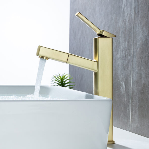 Factory direct wholesale promotion high quality drop-down bathroom faucet