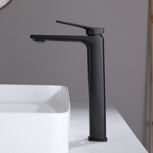 matte black single handle faucet sink faucet face bathroom wash basin faucet