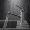 Hot Sale Grey Bathroom Faucet Wholesale Bathroom Basin Faucet Bathroom Pull-Out Basin Faucets