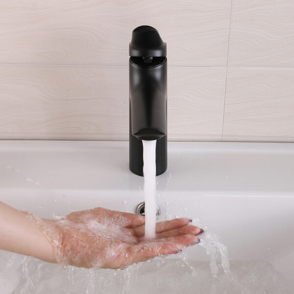 Bathroom chrome-plated brass vanity faucet