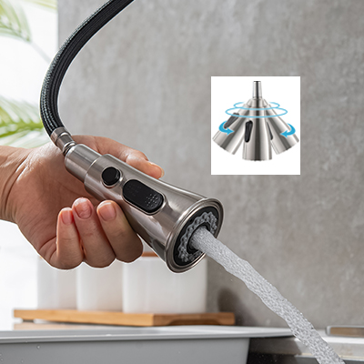 Stainless-Steel-Ceramics-Multi-Function-Pull-Down-Spray-Sink-Mixer-Kitchen-Tap-Multi-directional-rotating-nozzle