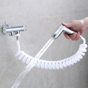 Wholesale cheap price high quality toilet handheld water purification sprayer set (3)