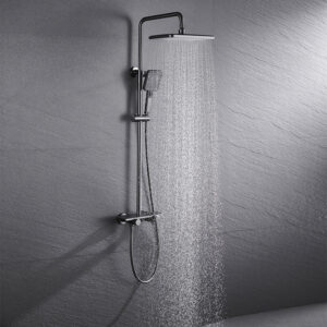 bathroom thermostatic shower mixer set system
