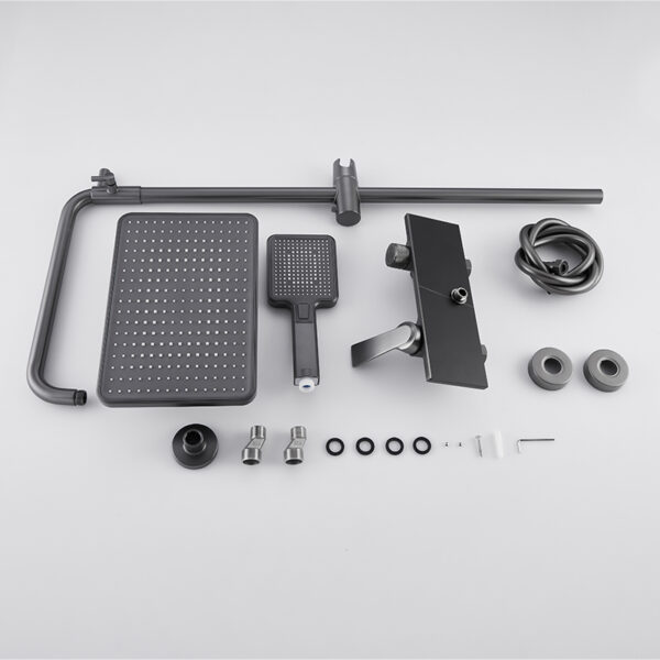 bathroom thermostatic shower mixer set system