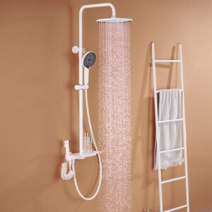 Brass shower faucet